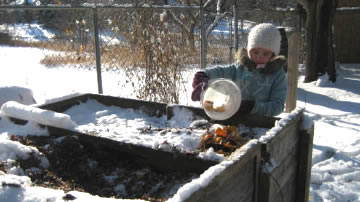 compost beschermen tegen winterkoude